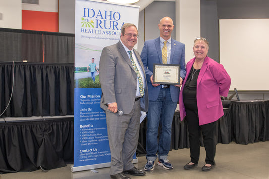 Jason Coombs Receives the 2022 Idaho Rural Health Hero Award