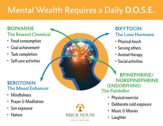 Mental Wealth Requires a Daily D.O.S.E.