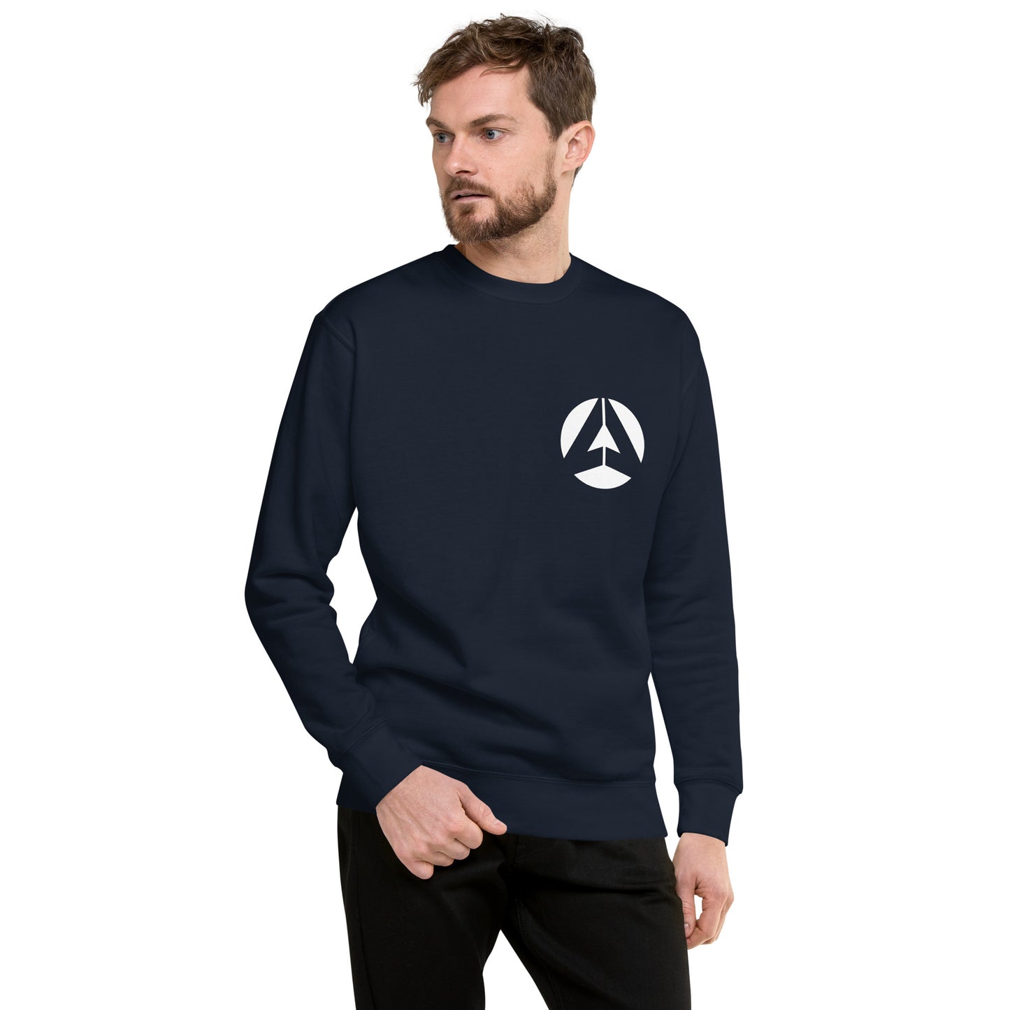 Small Logo Premium Crewneck Sweatshirt