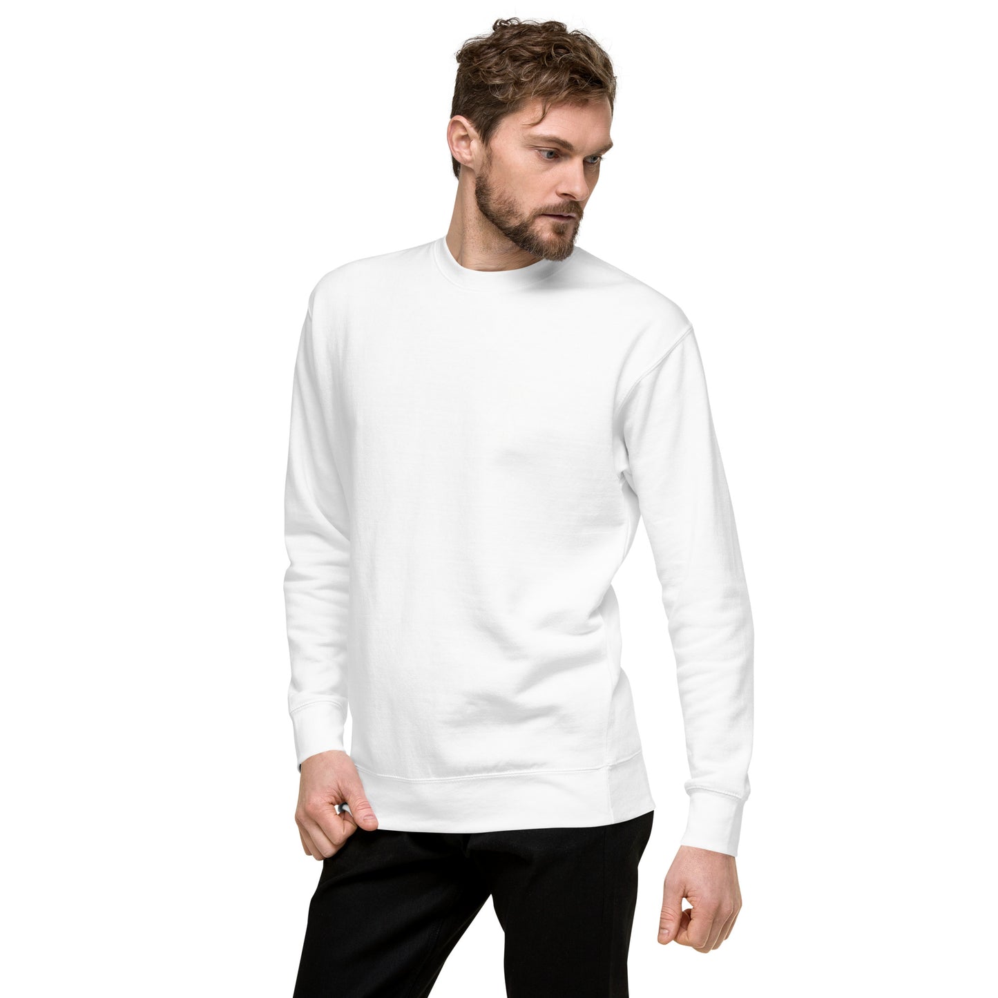 Small Logo Premium Crewneck Sweatshirt